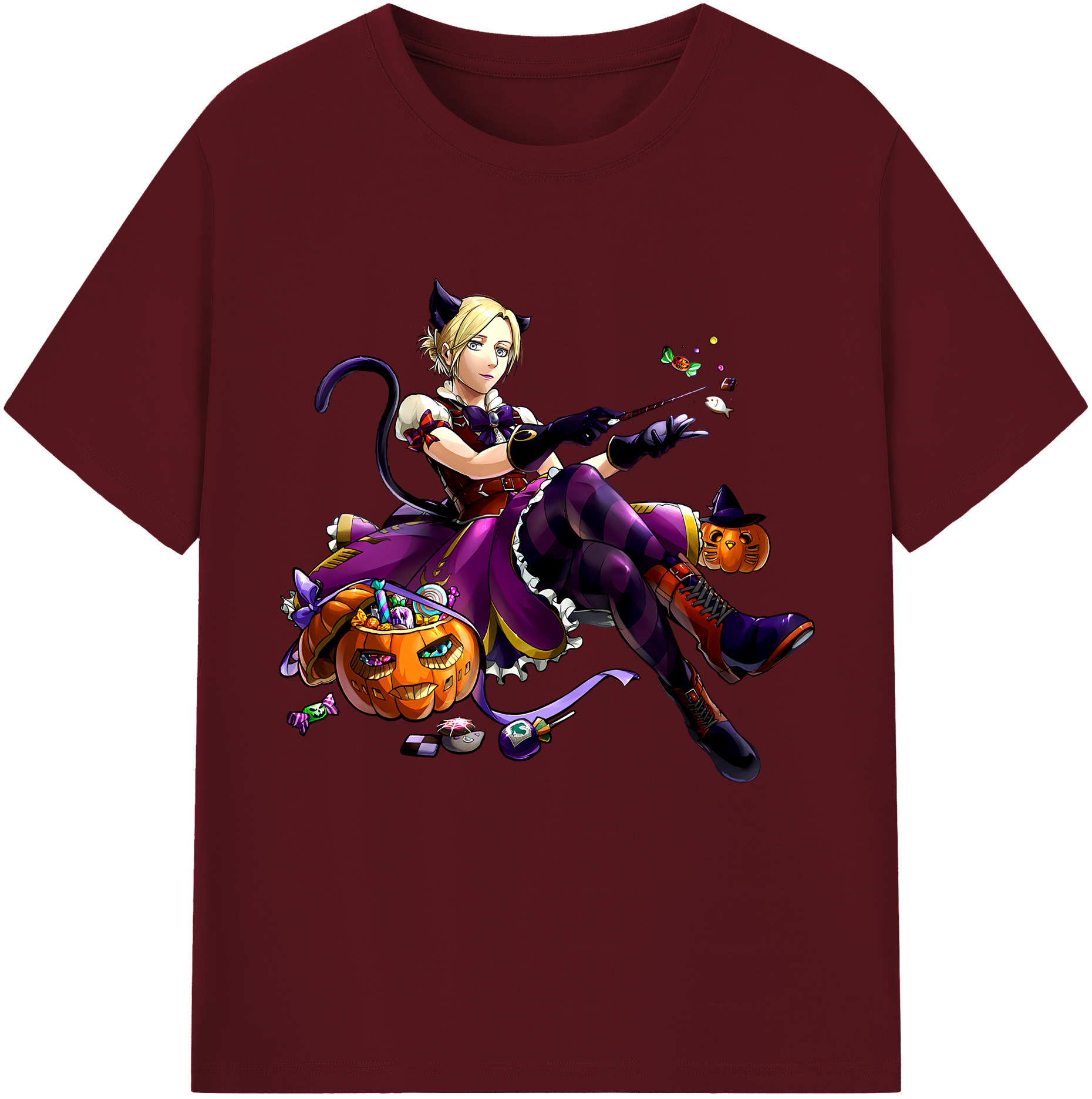 （画像用） 進撃の巨人 アニ・レオンハート Attack on Titan Annie Leonhart 綿100％半袖Tシャツ（フロントプリント）